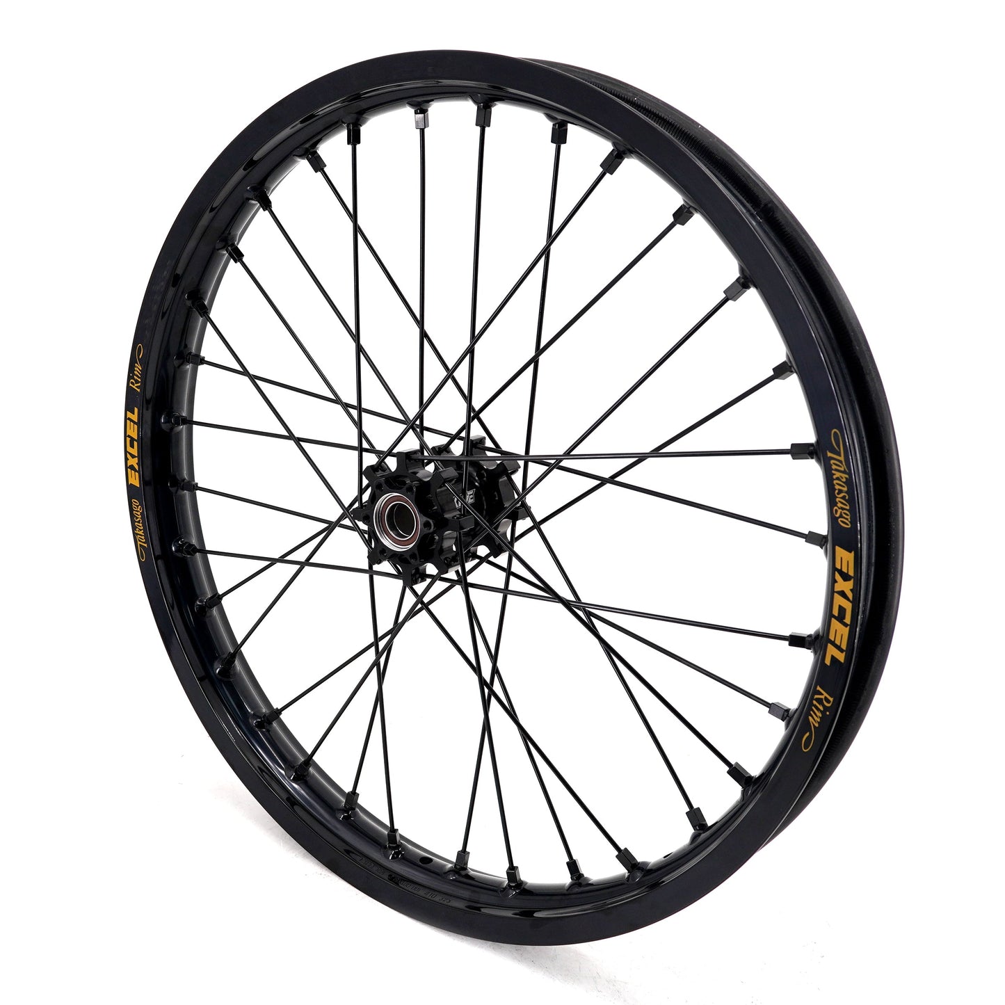 KKE 19 in. / 16 in. Spoke Alloy Wheels with Black Takasago EXCEL Rims - Talaria Sting