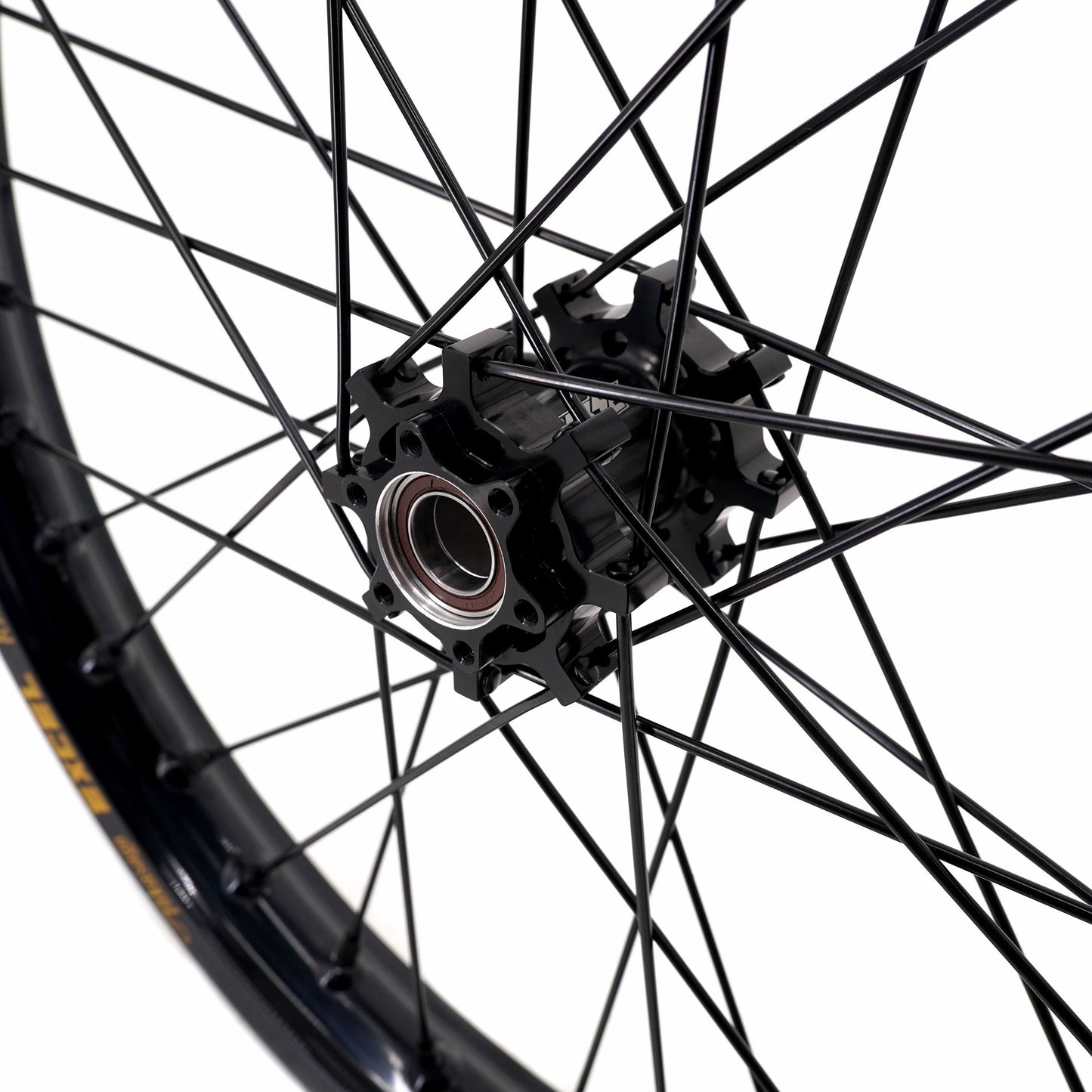 KKE 19 in. / 16 in. Spoke Alloy Wheels with Black Takasago EXCEL Rims - Talaria Sting