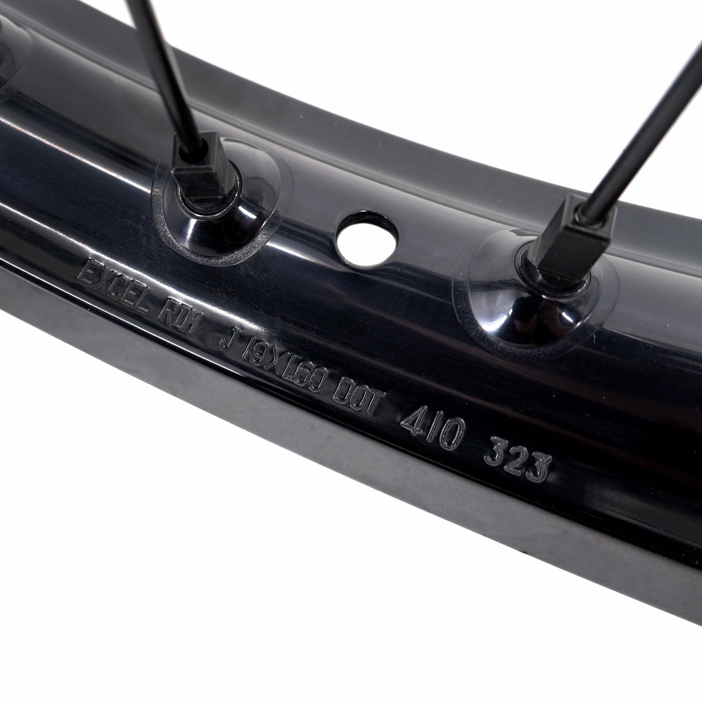 KKE 19 in. / 16 in. Spoke Alloy Wheels with Black Takasago EXCEL Rims - Talaria Sting