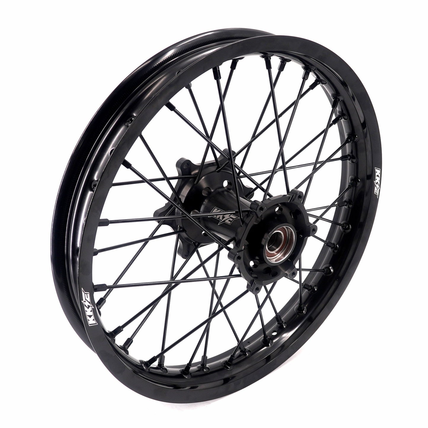 KKE Enduro 1.6*21" & 2.15*18" CNC Hub Electric Dirtbike Alloy Wheels Rims Fit STARK VARG All Black